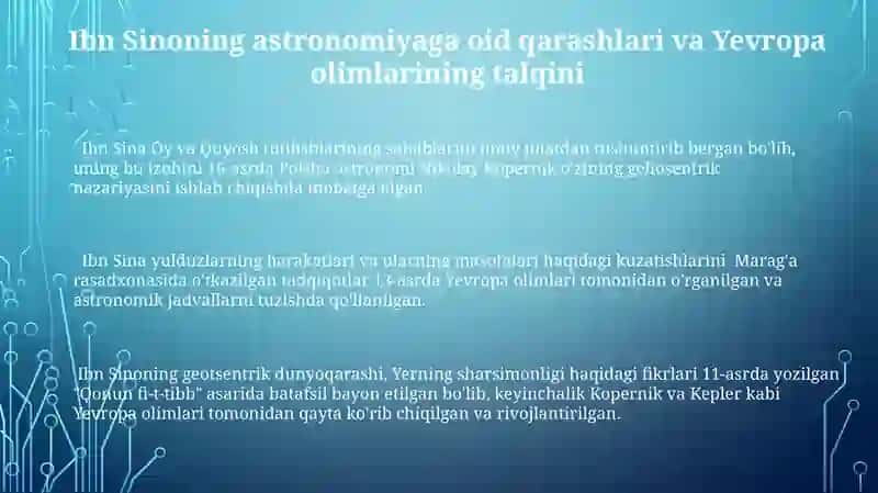 Ibn Sinoning Yevropa Olimlaridagi Talqini 3