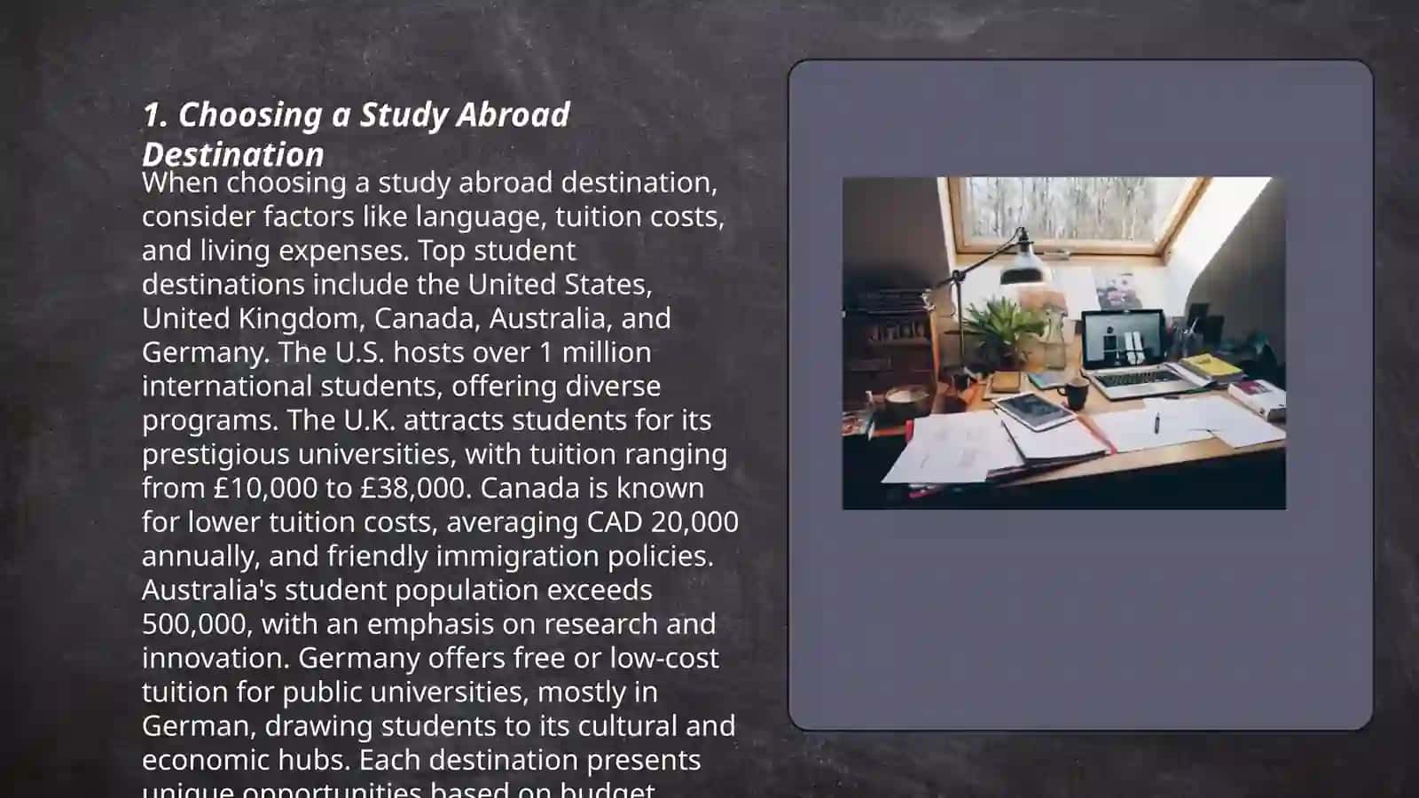 Studying aproad 3