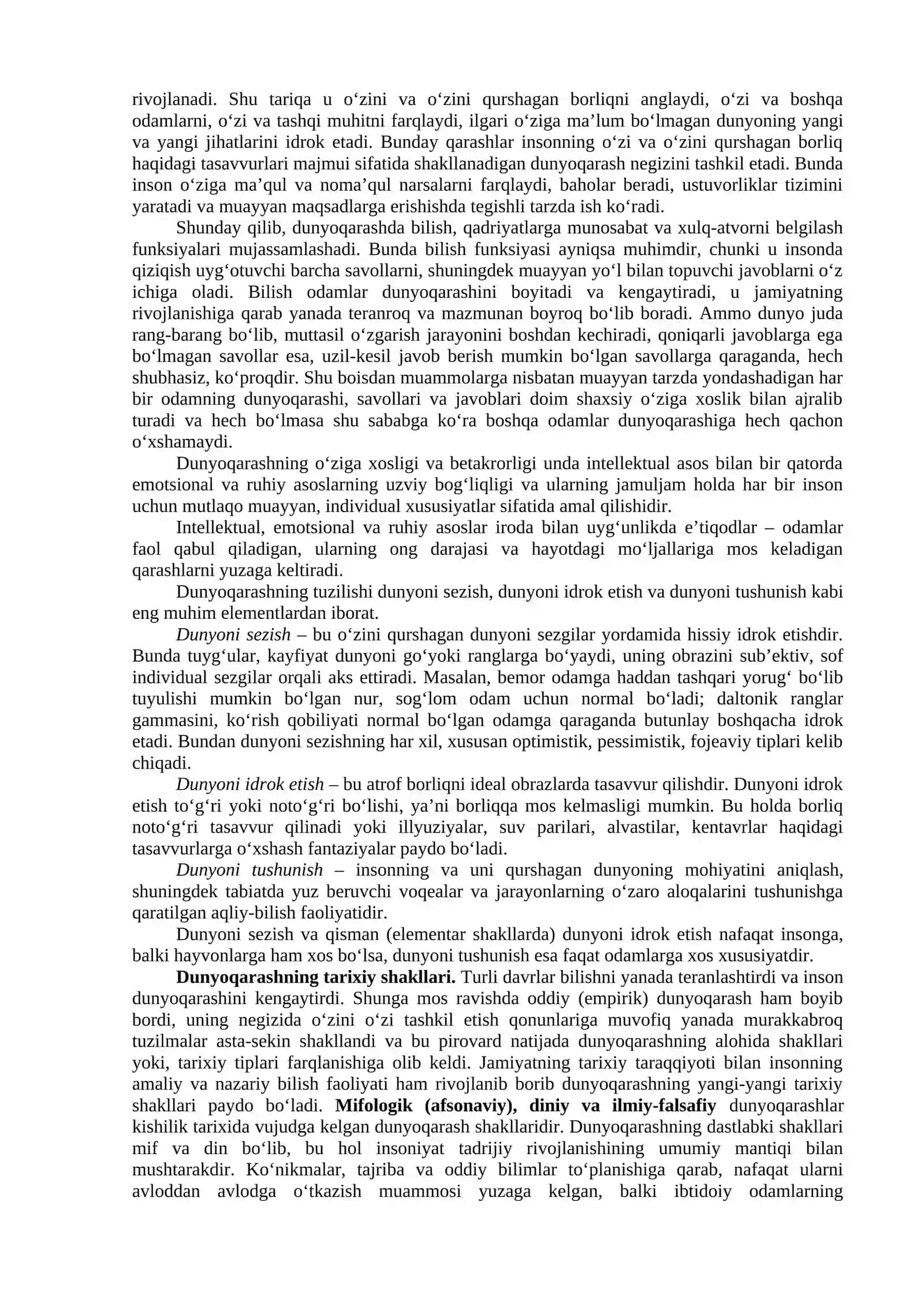 Falsafaning mohiyati va jamiyat taraqqiyotidagi roli 3