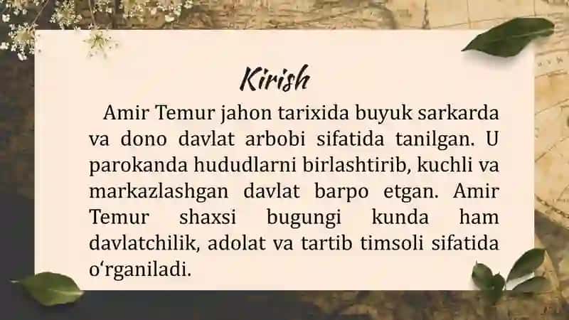 Amir Temur 3