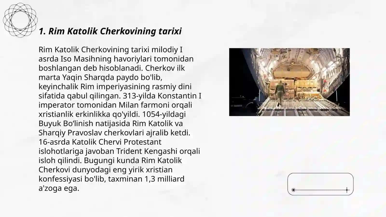 Rim Katolik Cherkovining tarixi 3