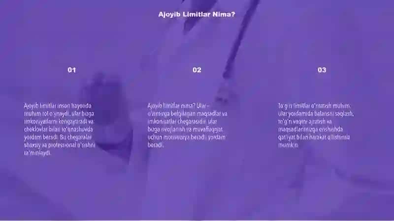 Ajoyib limitlar 3