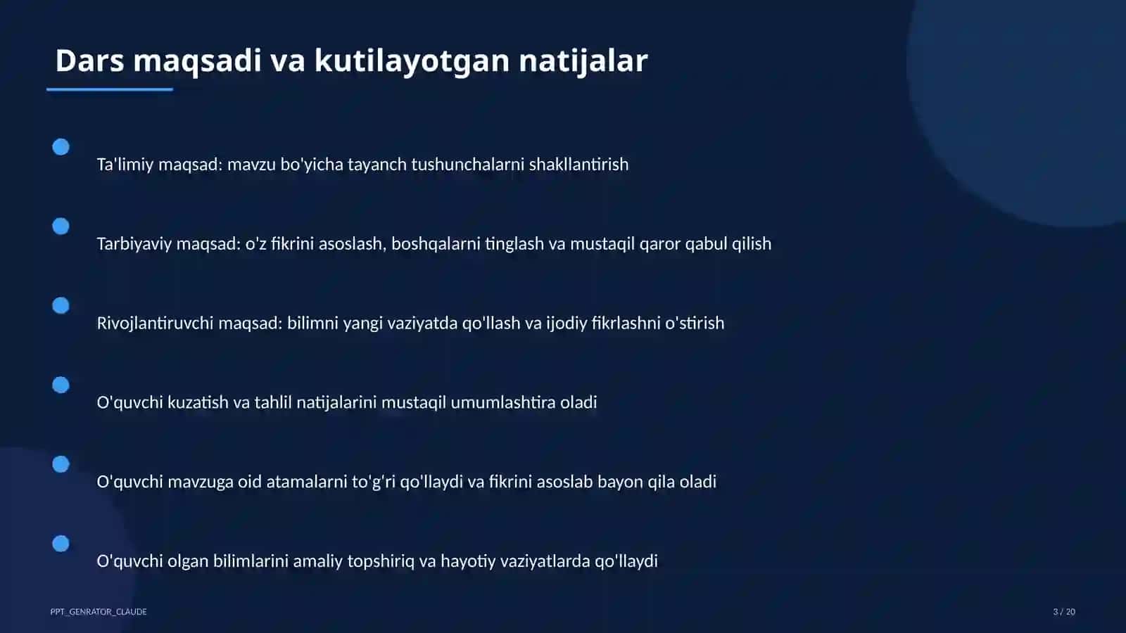 Yog'ochga ishlov berish asoslari (5-sinf) 3