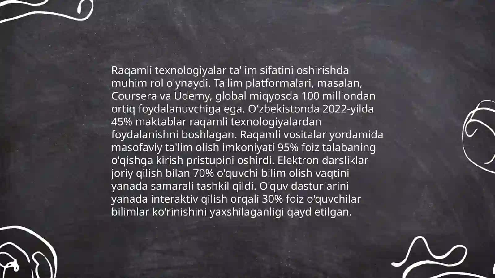 O'quv jarayonlarida raqamli texnologiyalardan foydalanish imkoniyatlari 3