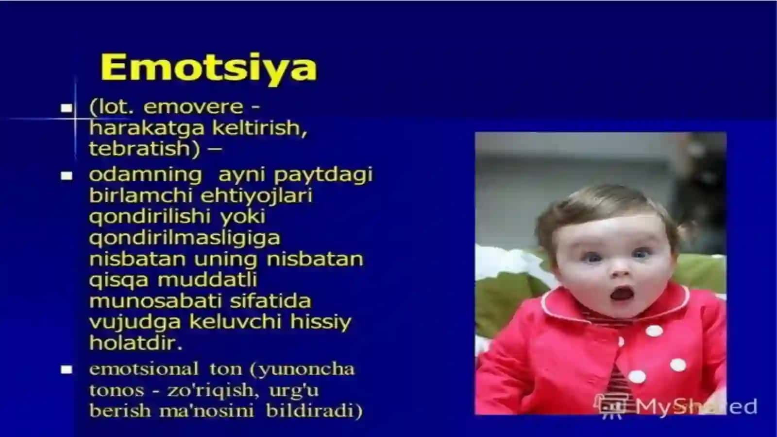 Hissiyot va emotsiya 3