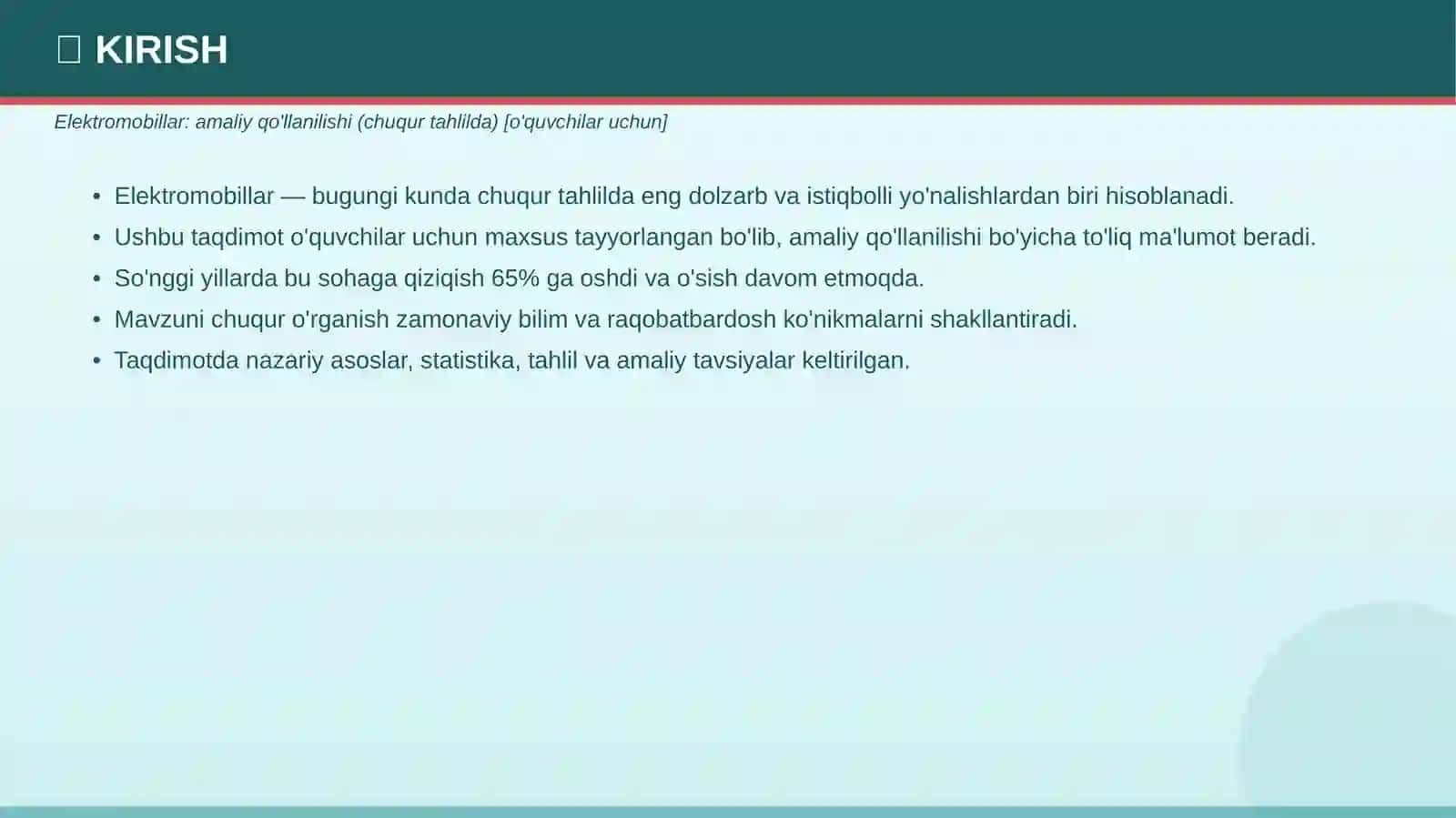 ELEKTROMOBILLAR 3