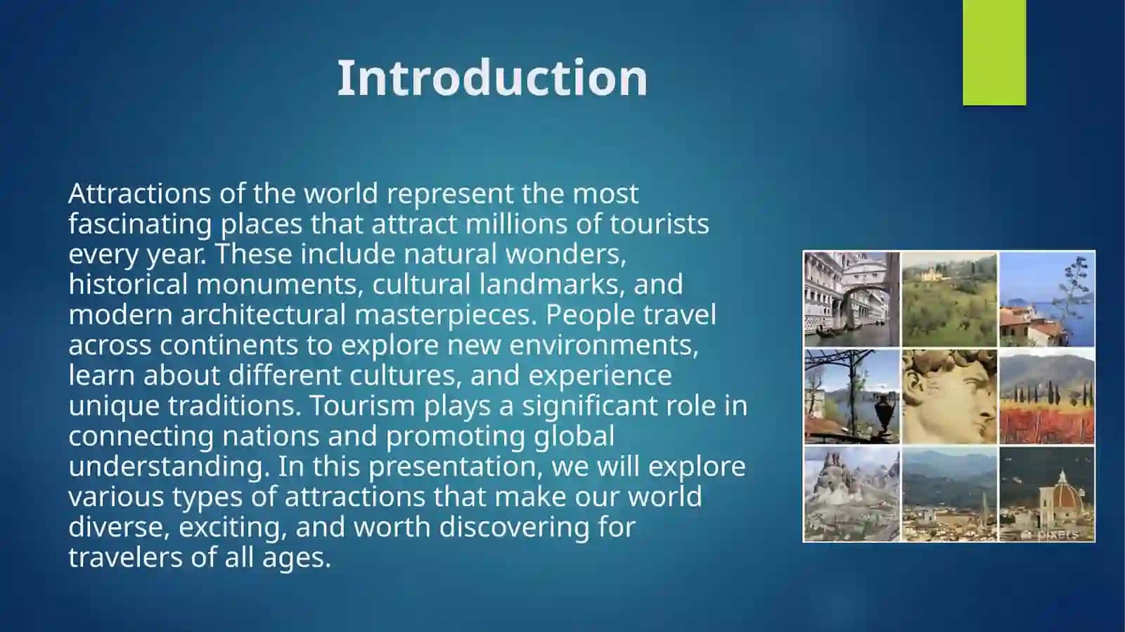 Attractions of the world 3