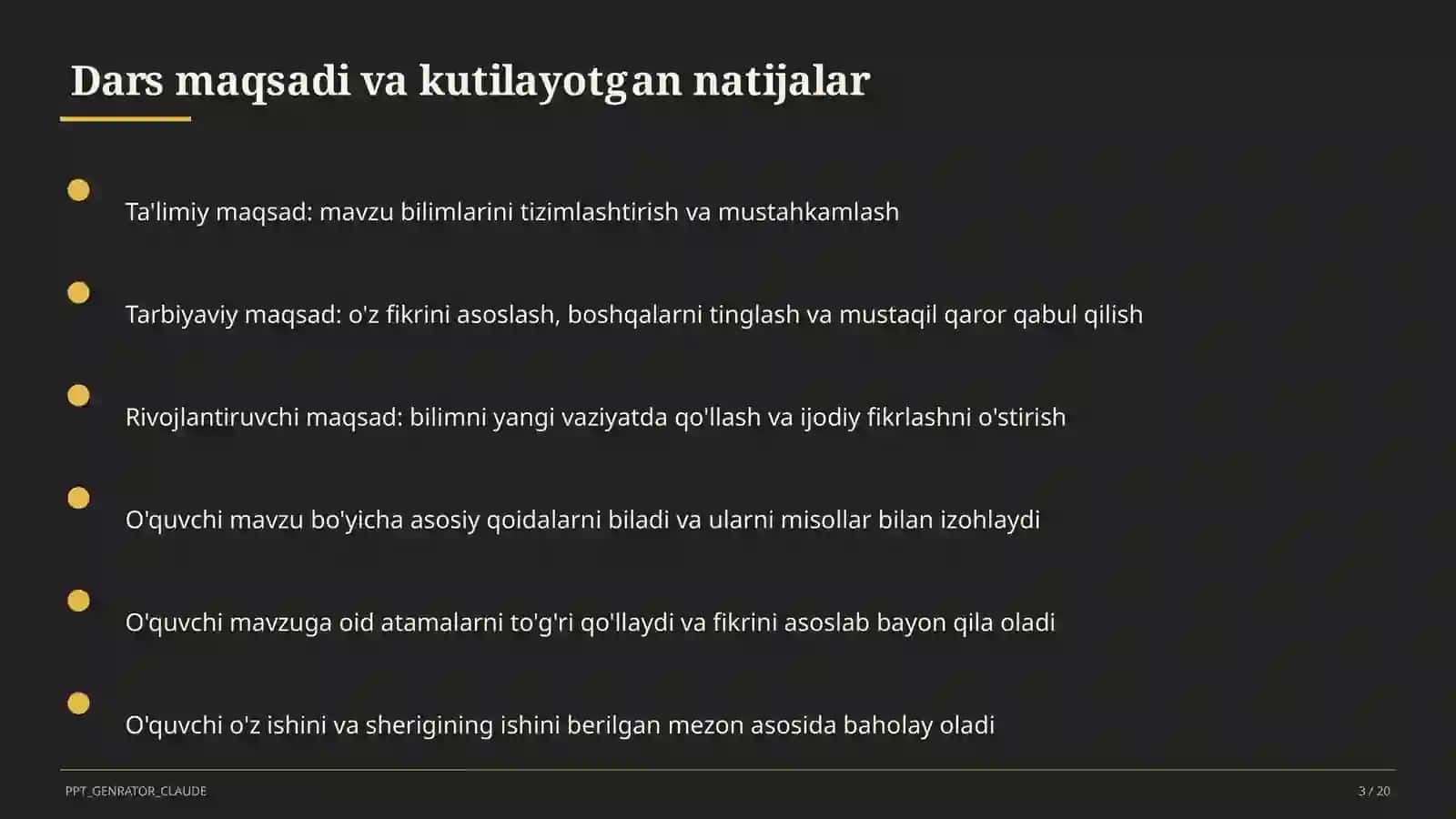 O'zbekiston aholisi va demografik jarayonlar (9-sinf) 3