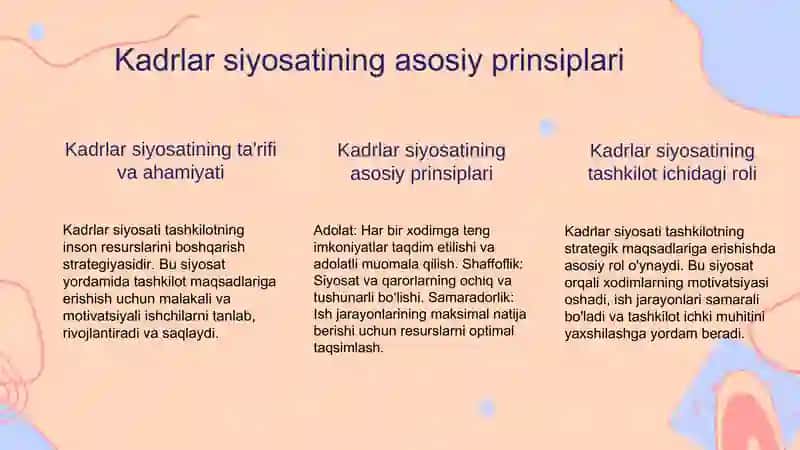 Kadrlar siyosati 3