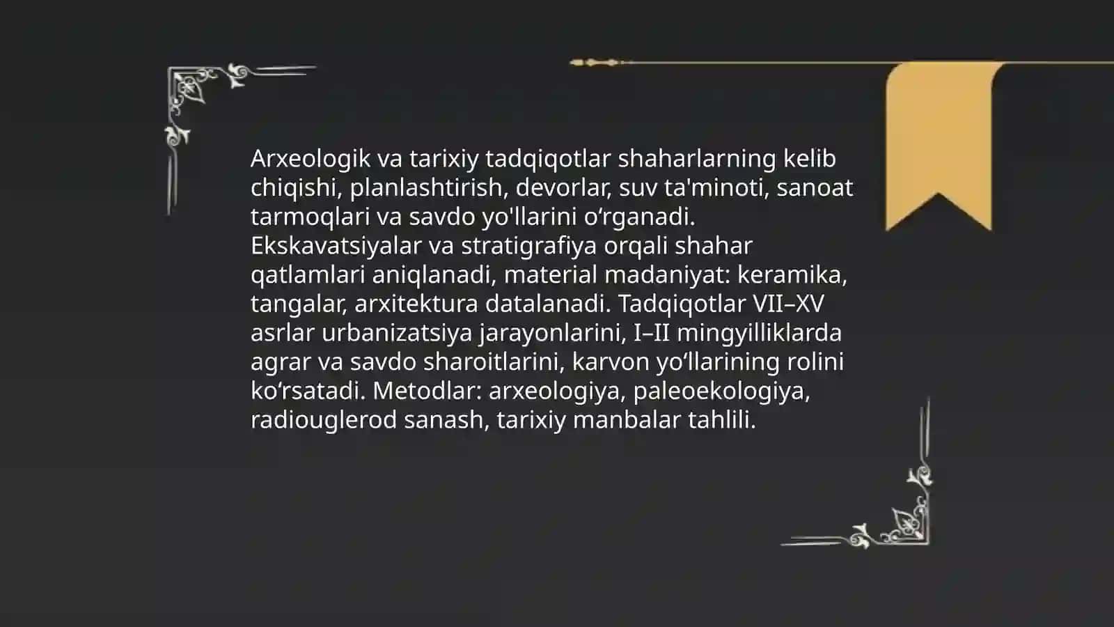 Shaharlarning shakllanishi va rivojlanishi bilan shug'ullangan olimlarning ilmiy ishlari 3
