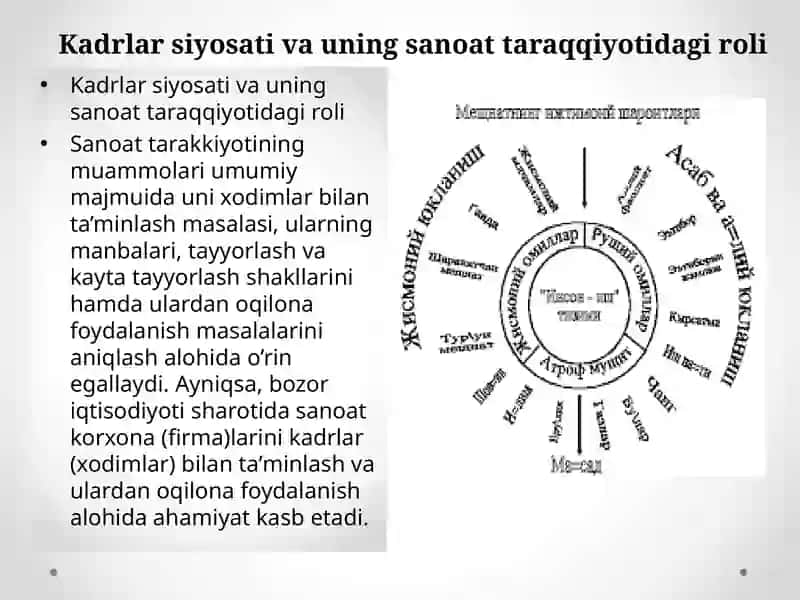 SANOATDA KADRLAR VA MEHNATGA HAQ TO’LASH 3
