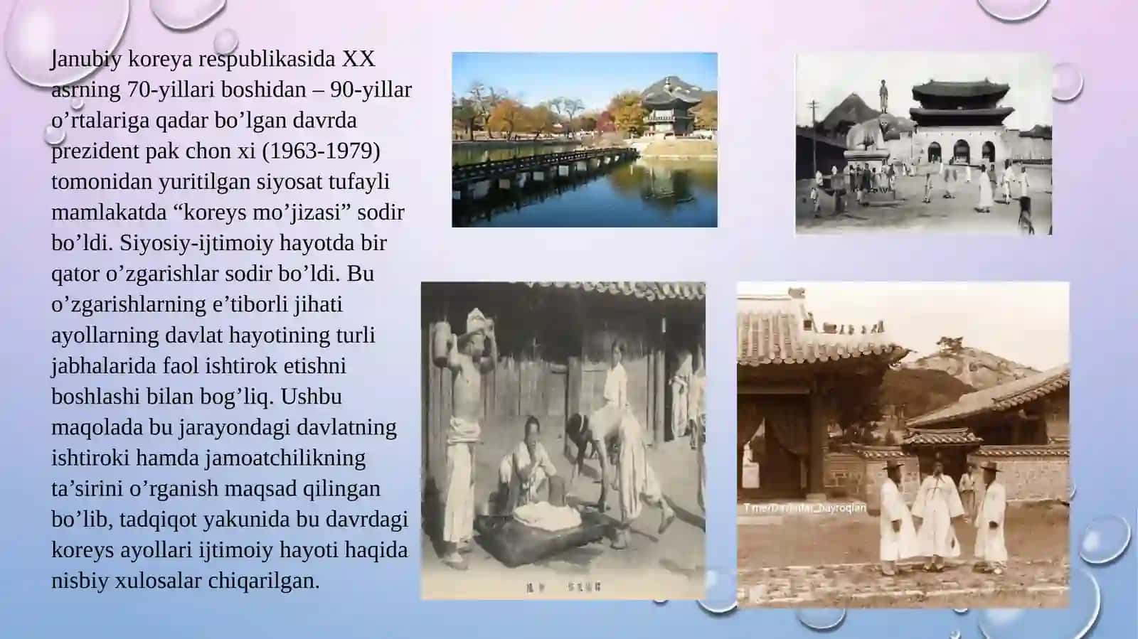 Janubiy Koreya davlati va uning ijtimoiy siyosati 3