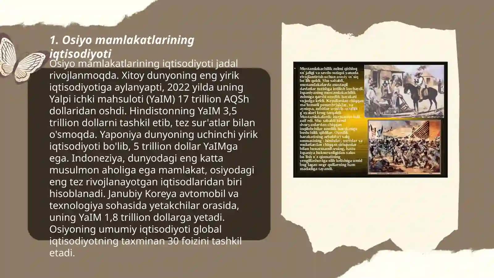 Osiyo mamlakatlarining iqtisodiyoti 3