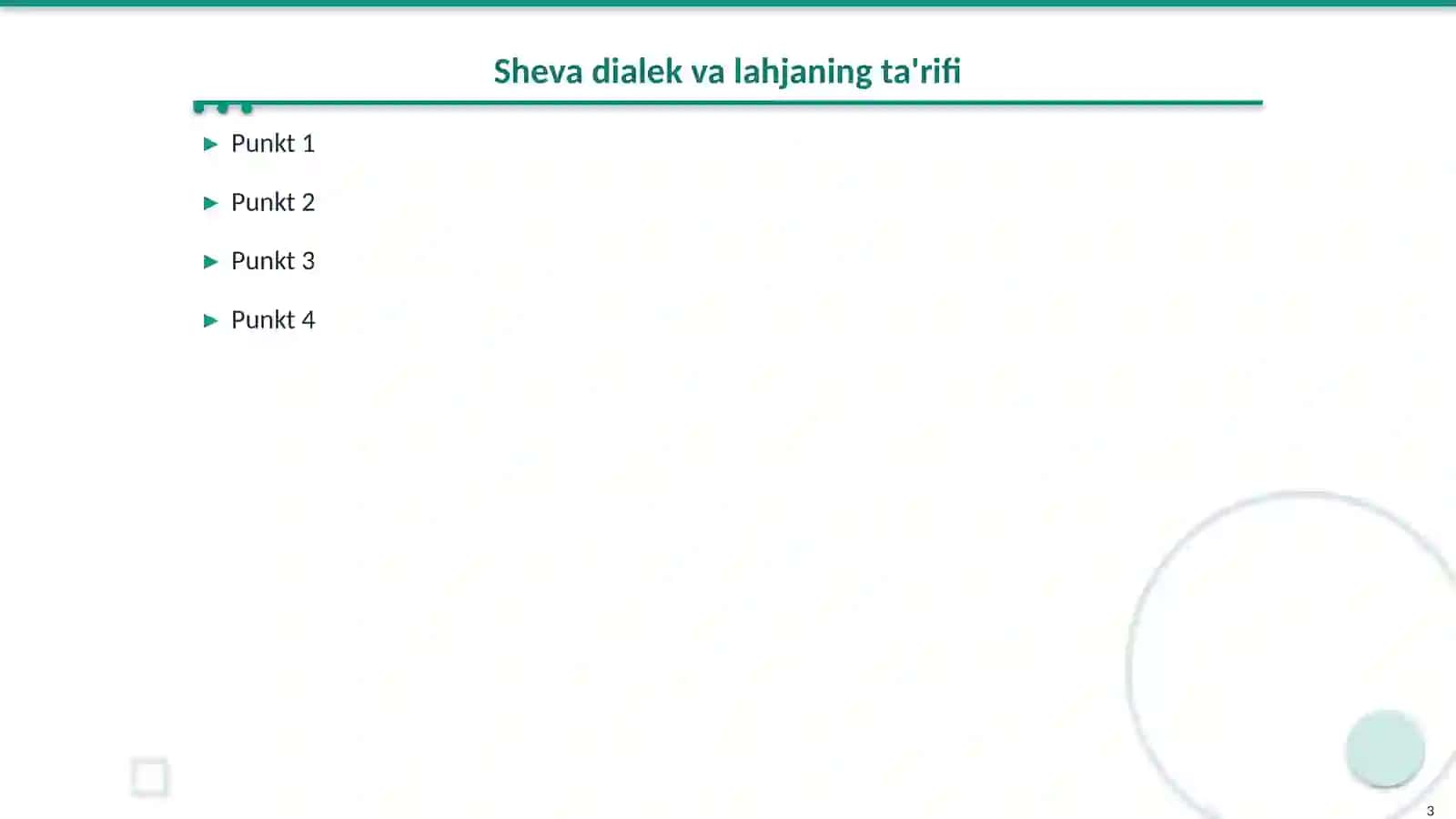 Sheva dialek va lahjaning ta'rifi 3