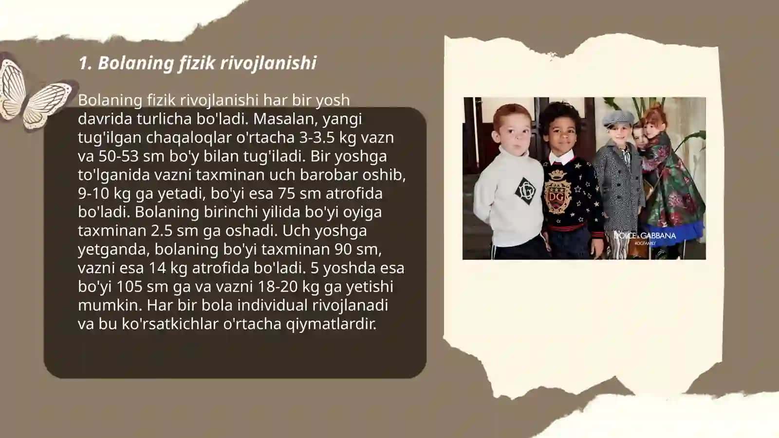 3-7 yoshgacha boʻlgan bolalarning rivojlanishining oʻziga xos xususiyatlari 3