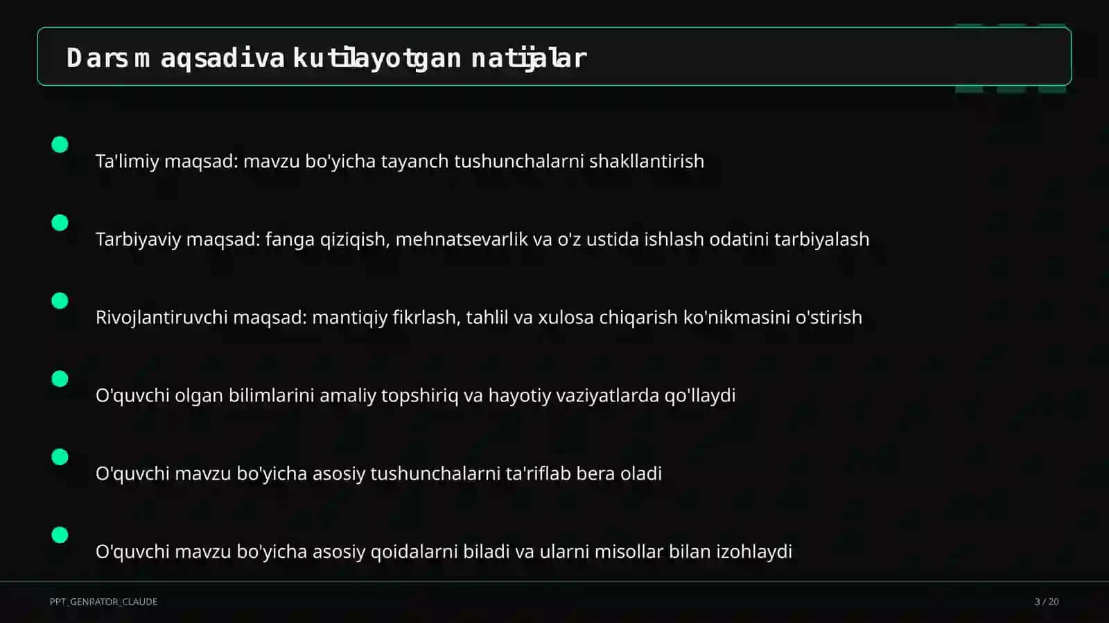 Masalalarni tenglama yordamida yechish (3-sinf) 3