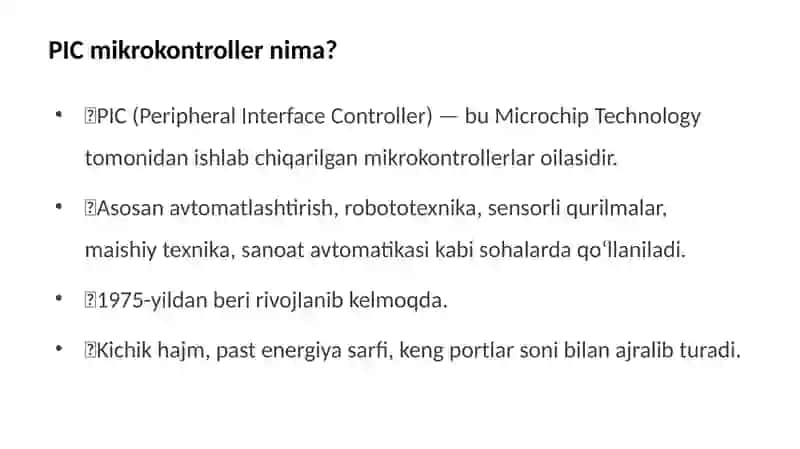 PIC Mikrokontrollerlari 3