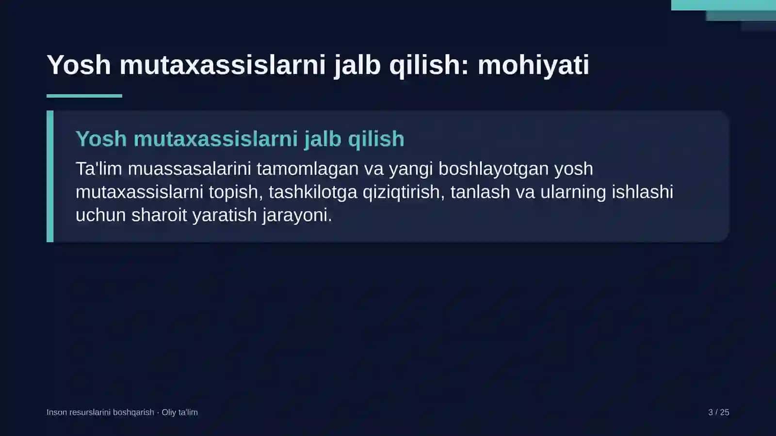 eksport faoliyatida yosh mutaxassislarni jalb qilish 6281 3