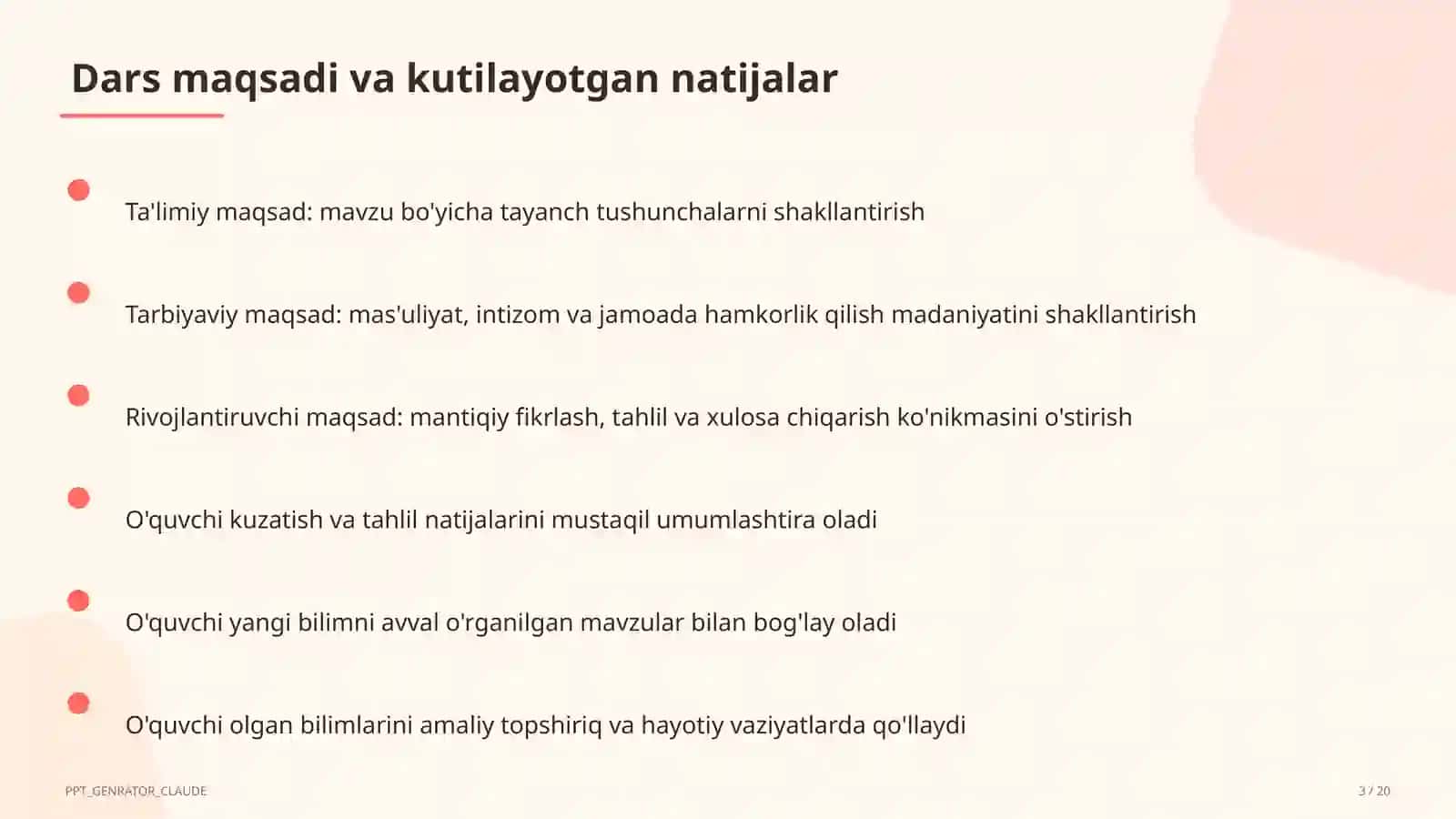 Haykaltaroshlik: loydan shakl yasash (4-sinf) Tasviriy san'at va musiqa (1–7) — o'qituvchilar uchun 3