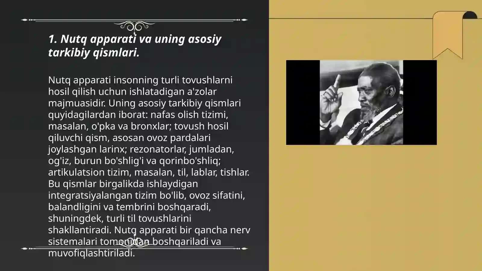 Nutq apparati.Bògʻin,urgʻu va uning nutqdagi ahamiyati 3