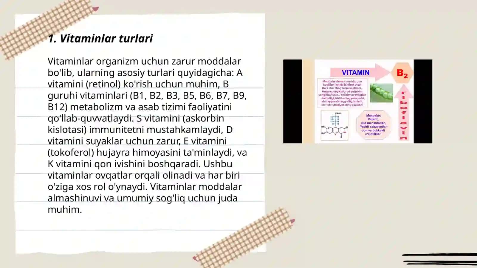 Vitaminlar 3