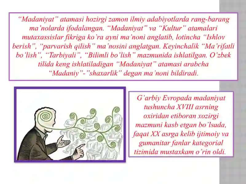 Ijtimoiy Madaniyat Faoliyati Tarixi 3