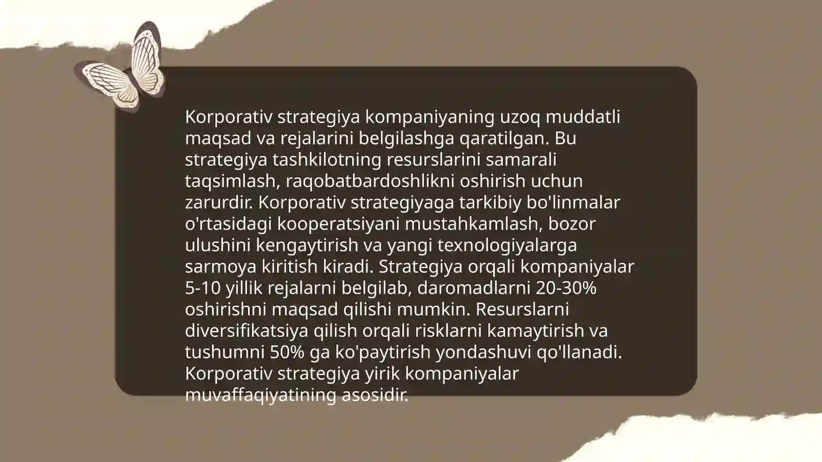 Korporativ strategiya 3