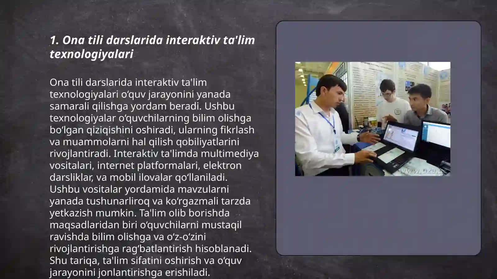 Boshlangʻich sinflarda ona tili darslarini innovatsion texnologiyalar asosida tashkil etish 3