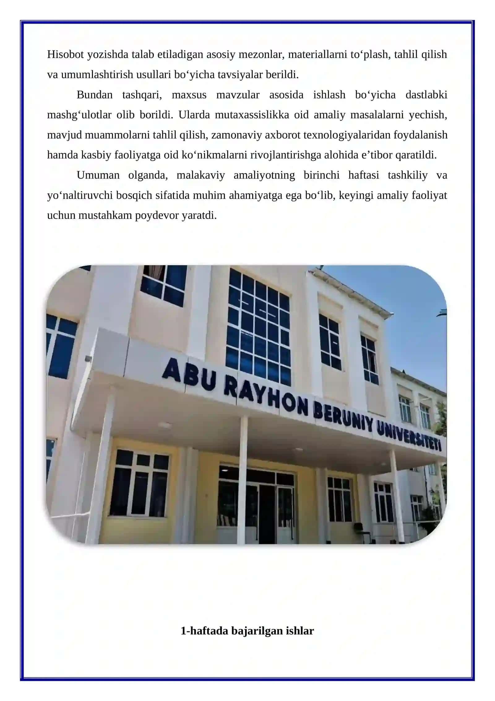 AMALIYOT HISOBOTI 3