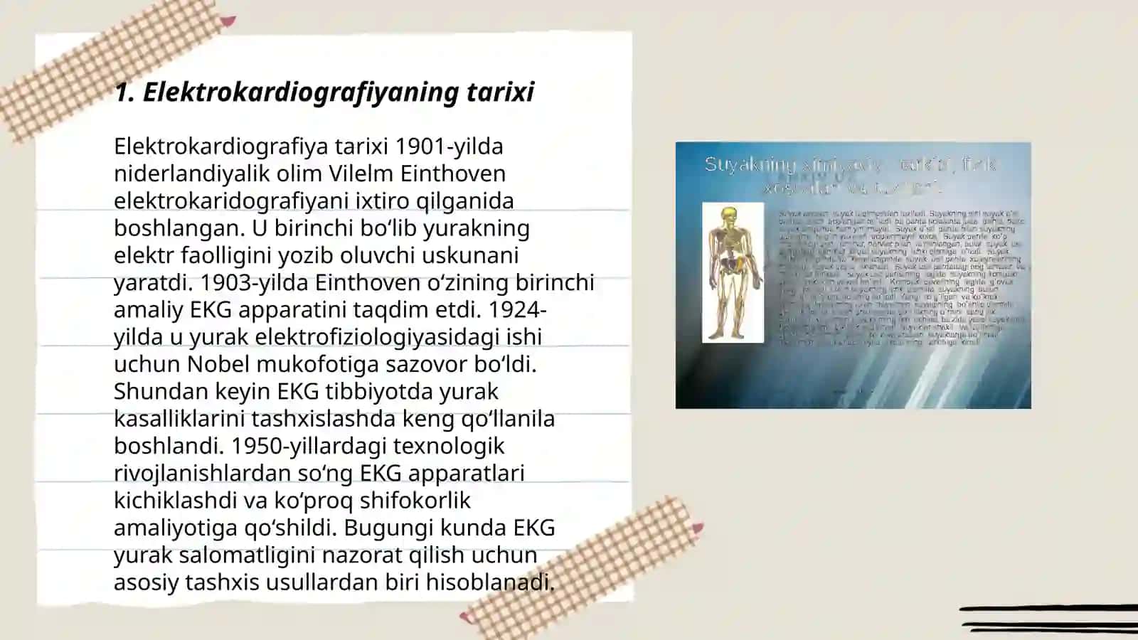 Elektrokardiografiyaning tibbiyotdagi o'rni va ahamiyati 3