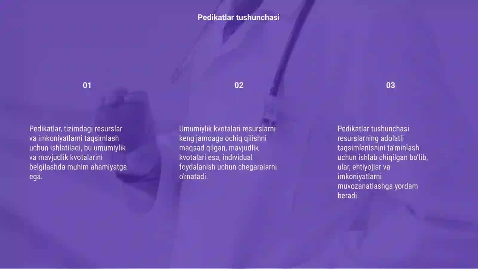 Pedikatlar 3