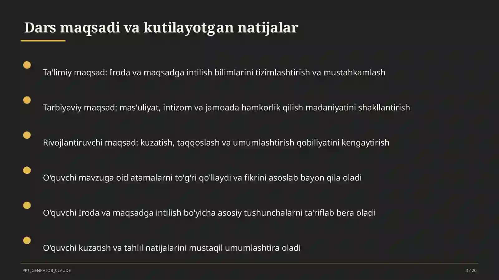 Iroda va maqsadga intilish (9-sinf) 3