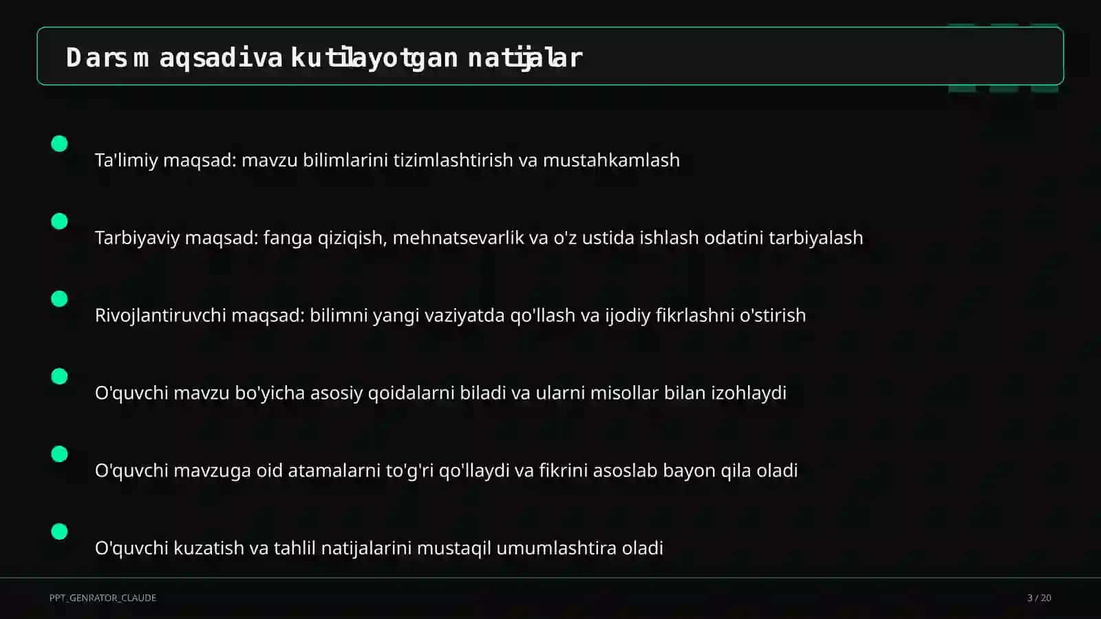 Kvadrat funksiya va uning grafigi (9-sinf) 3