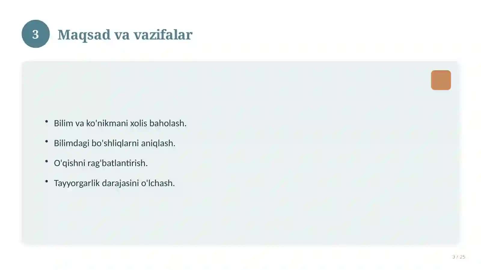 Texnika SAVOLLAR TEST 3