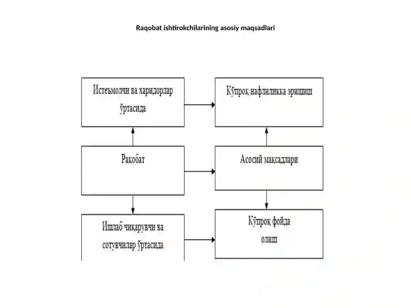 Raqobat nazariyasi 3