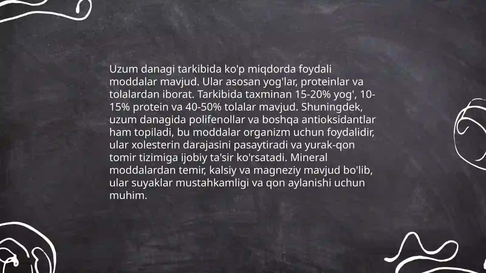 Uzum danagi 3