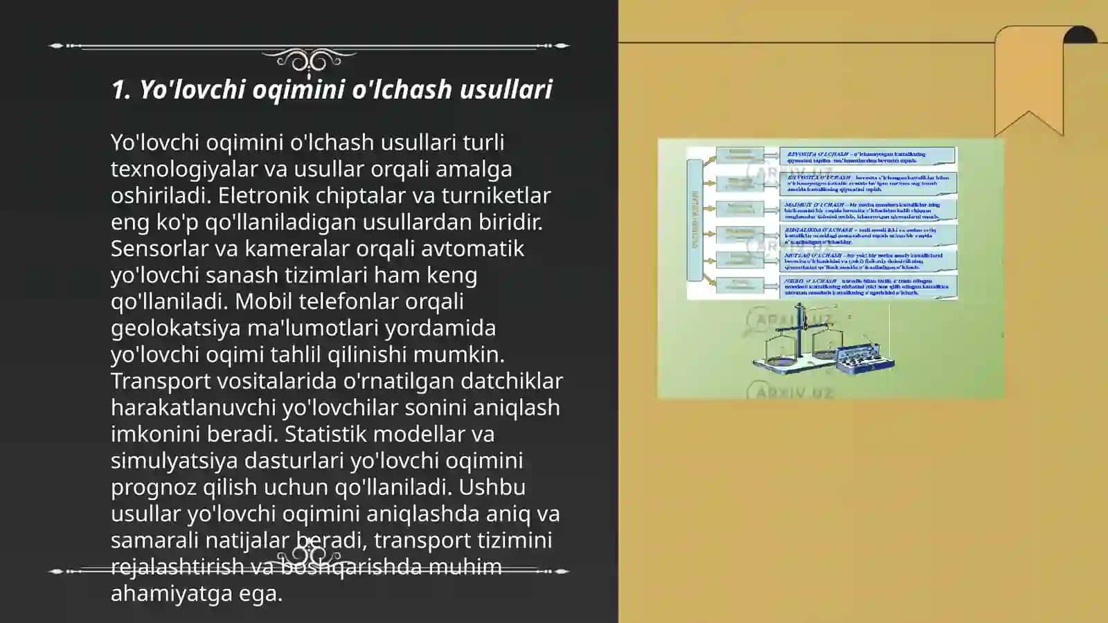 Jamoat transportida yo‘lovchi tashish oqimini hisoblash usullari 3