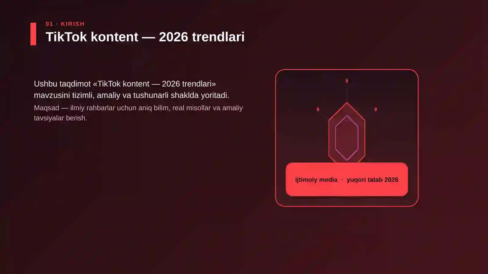 TikTok kontent — 2026 trendlari 3