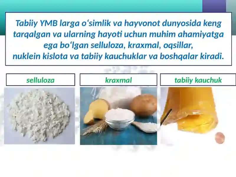 Yuqorimolekulyar Birikmalar 3