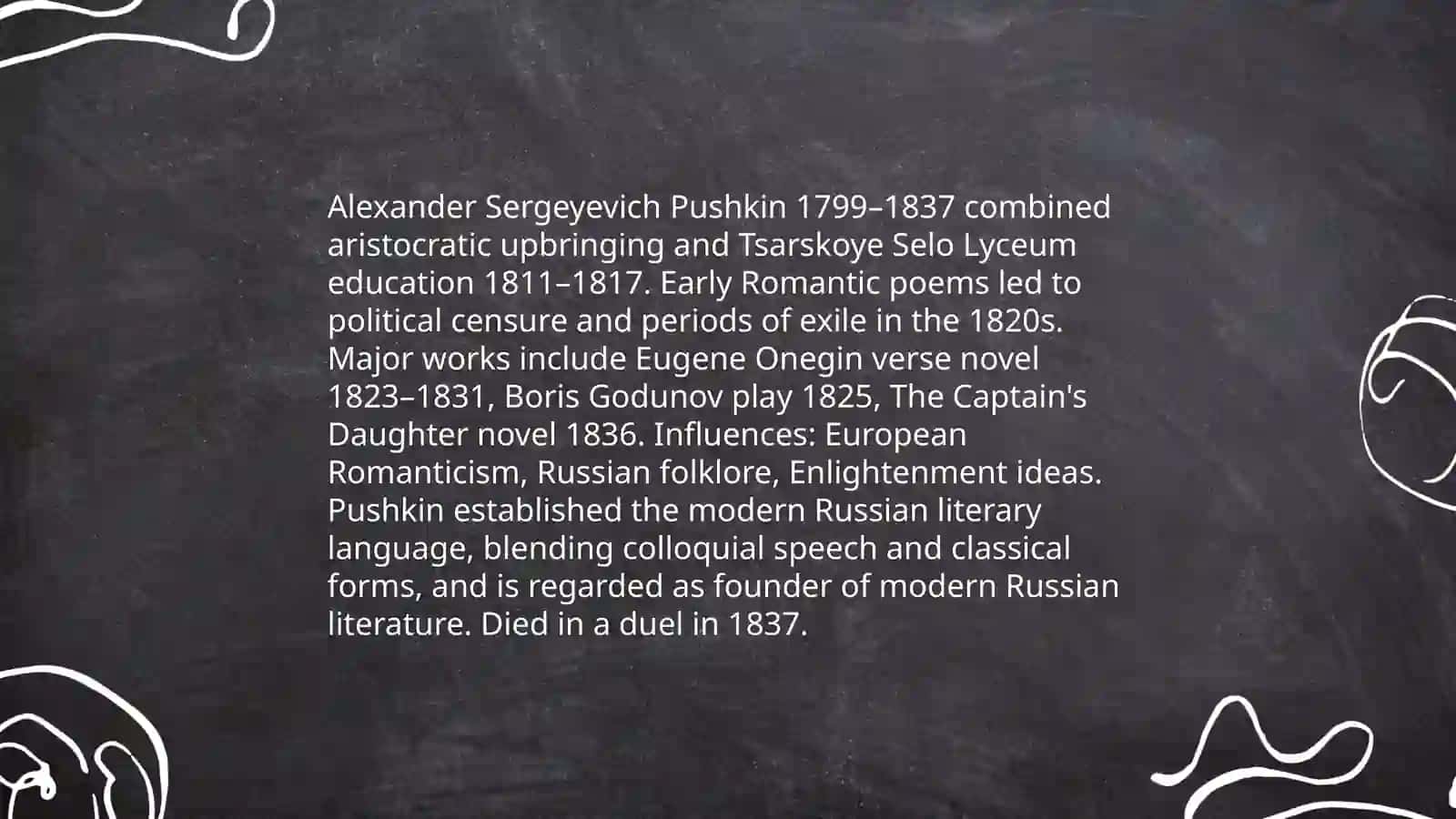 Literary Heritage: Pushkin 3