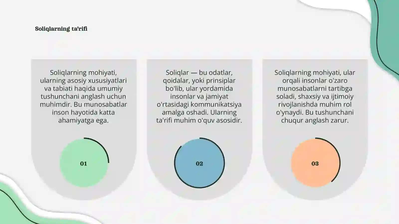 Soliqlarning mohiyati 3
