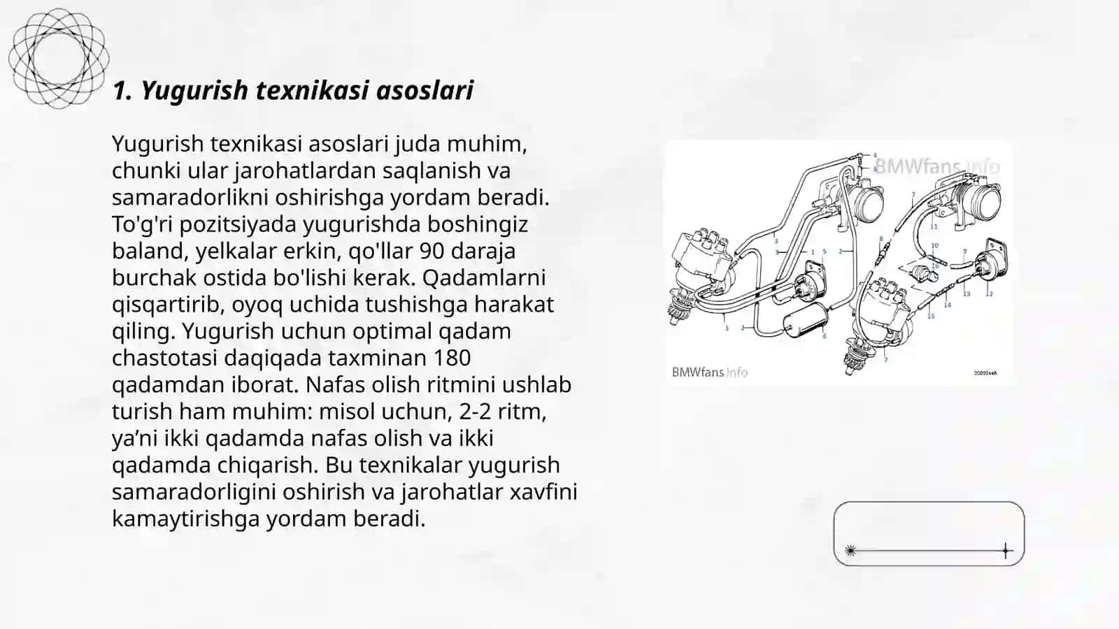 3000 mga to‘siqlar osha yugurish texnikasi bilan tanishtirish 3
