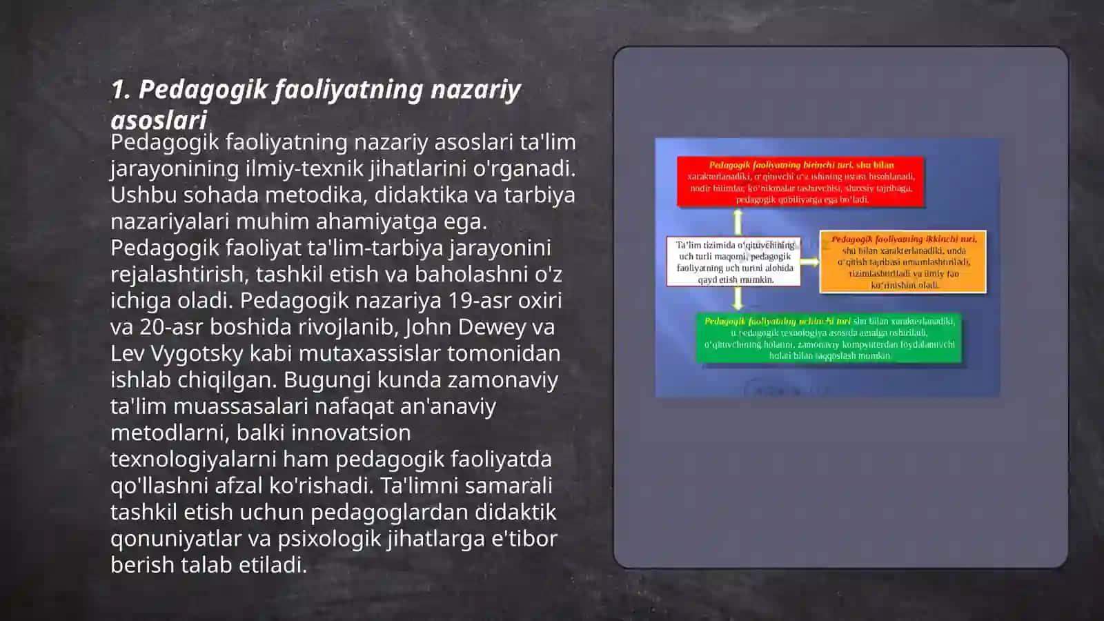 Pedagogik faoliyat tarkibi 3