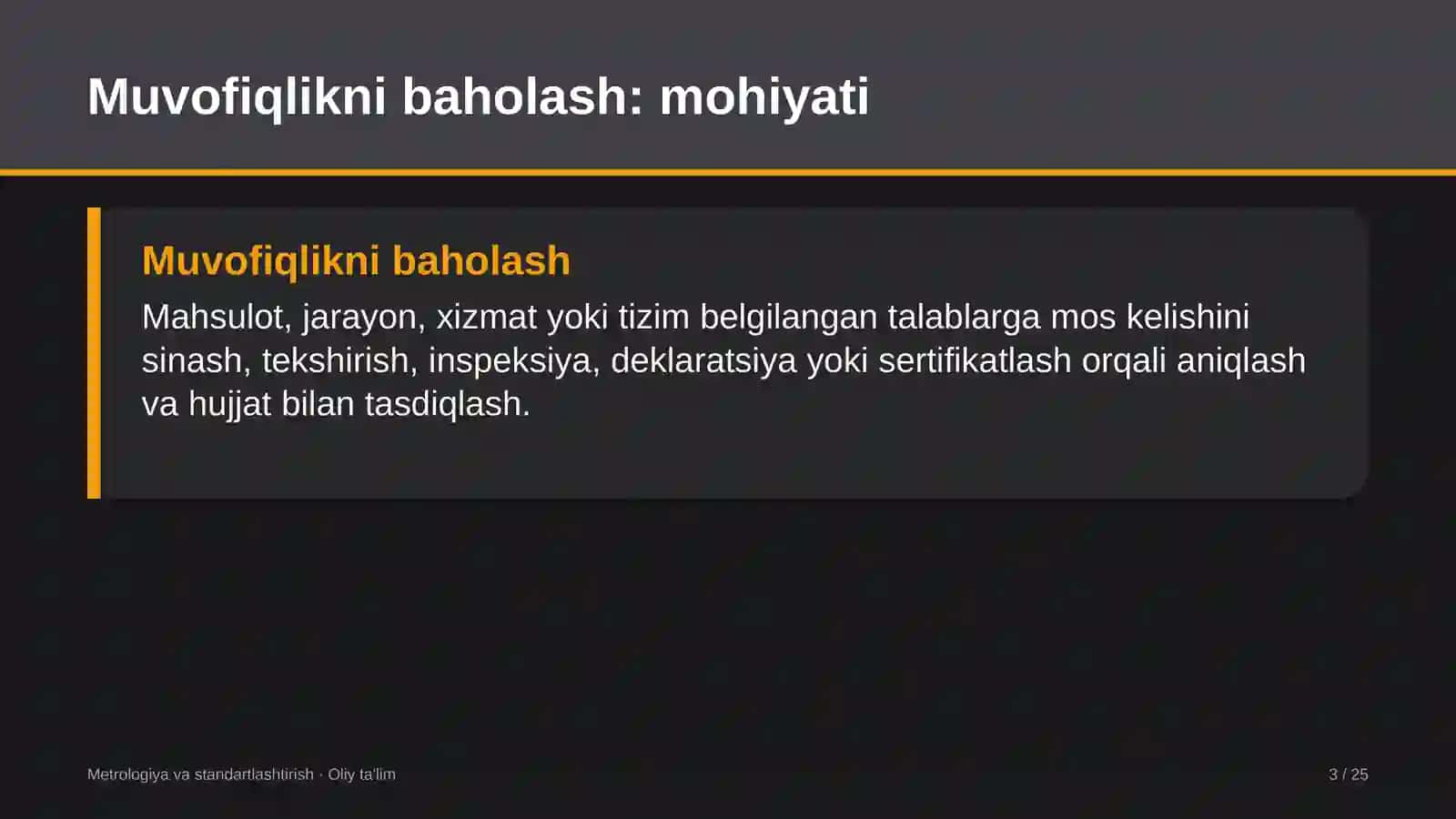 ehtiyot qismlar do'konlarida muvofiqlikni baholash 4777 3