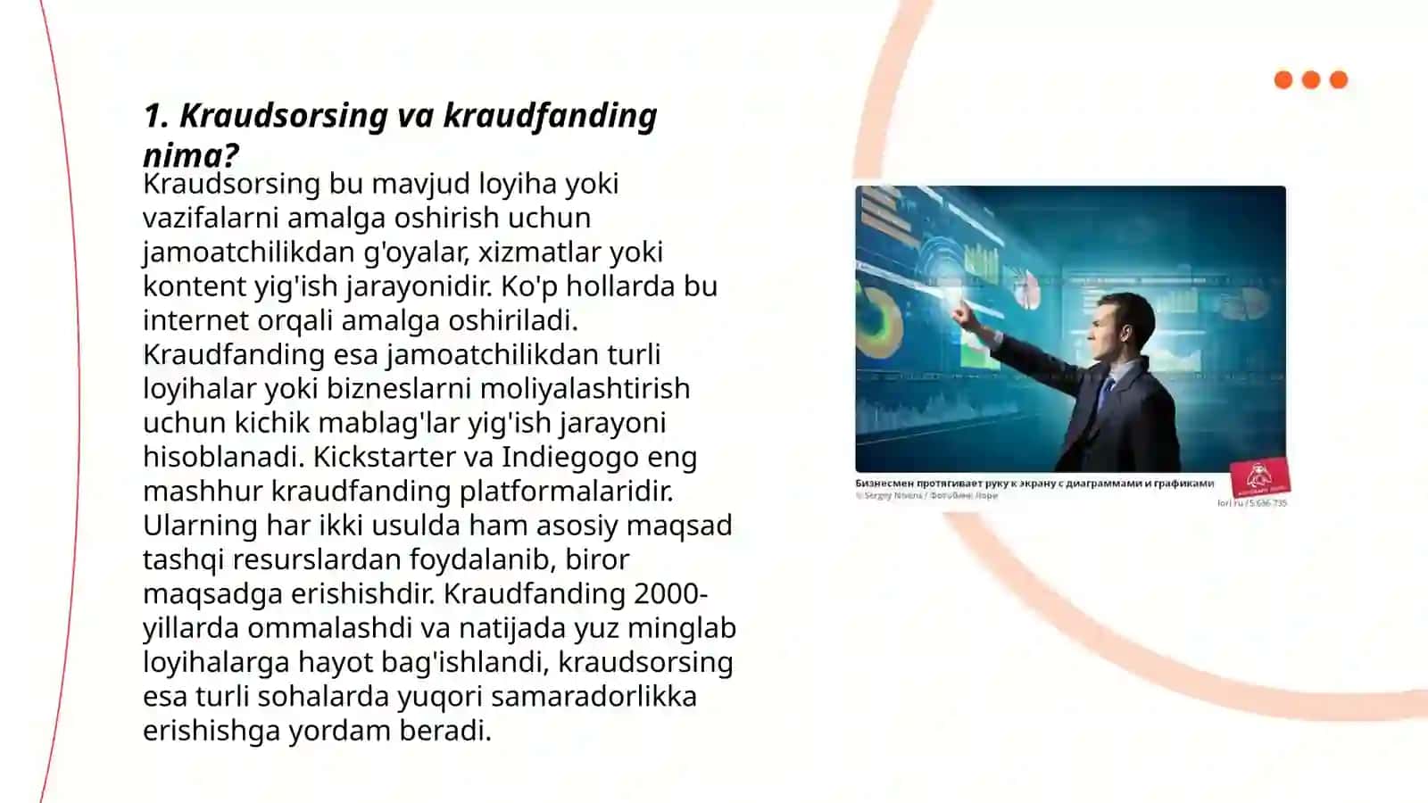 Zamonaviy kompaniyalar biznes modelida kraudsorsing va kraudfanding texnologiyalari xususiyati 3