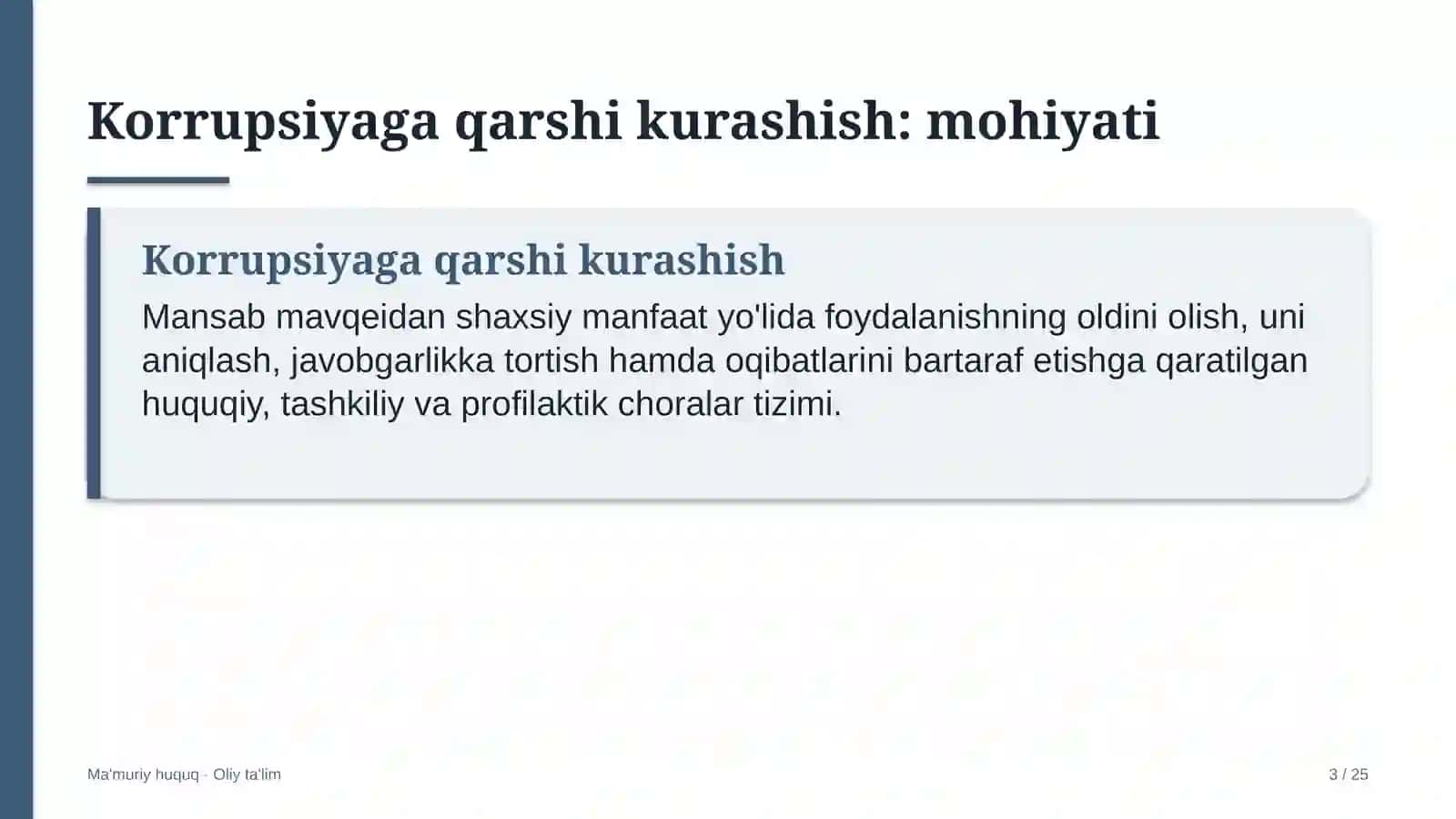 Dasturiy ta'minot ishlab chiqish kompaniyalarida korrupsiyaga qarshi kurashish 3