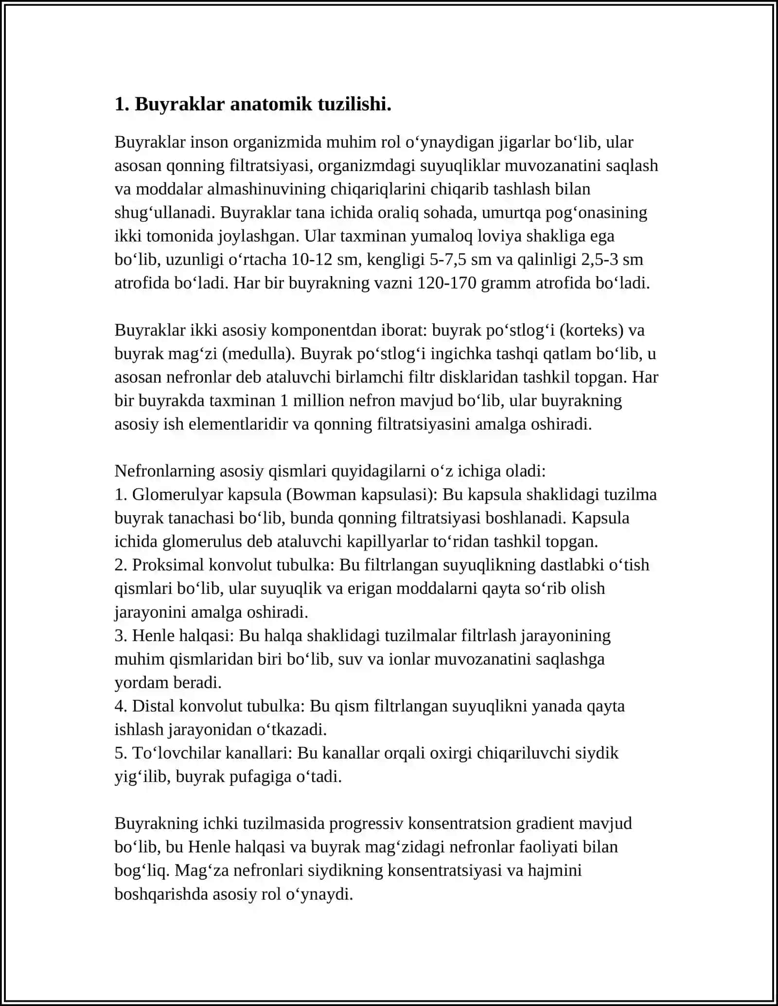 AYRUV ORGANLARI ANATOMO- FIZOLOGIK HUSUSIYATLARI KASALLIK SEMIOTIKASI 3