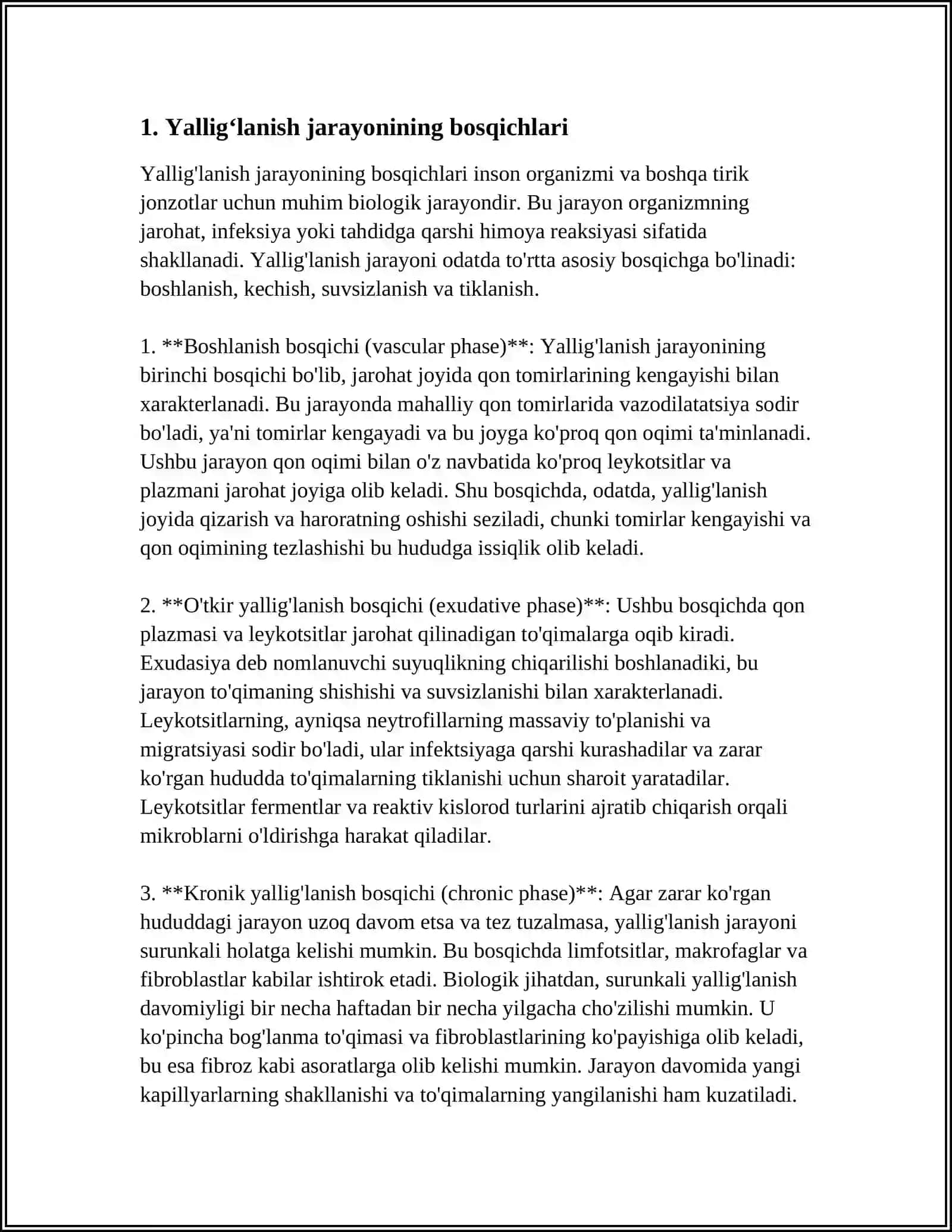 YALLIGʻLANISH 3
