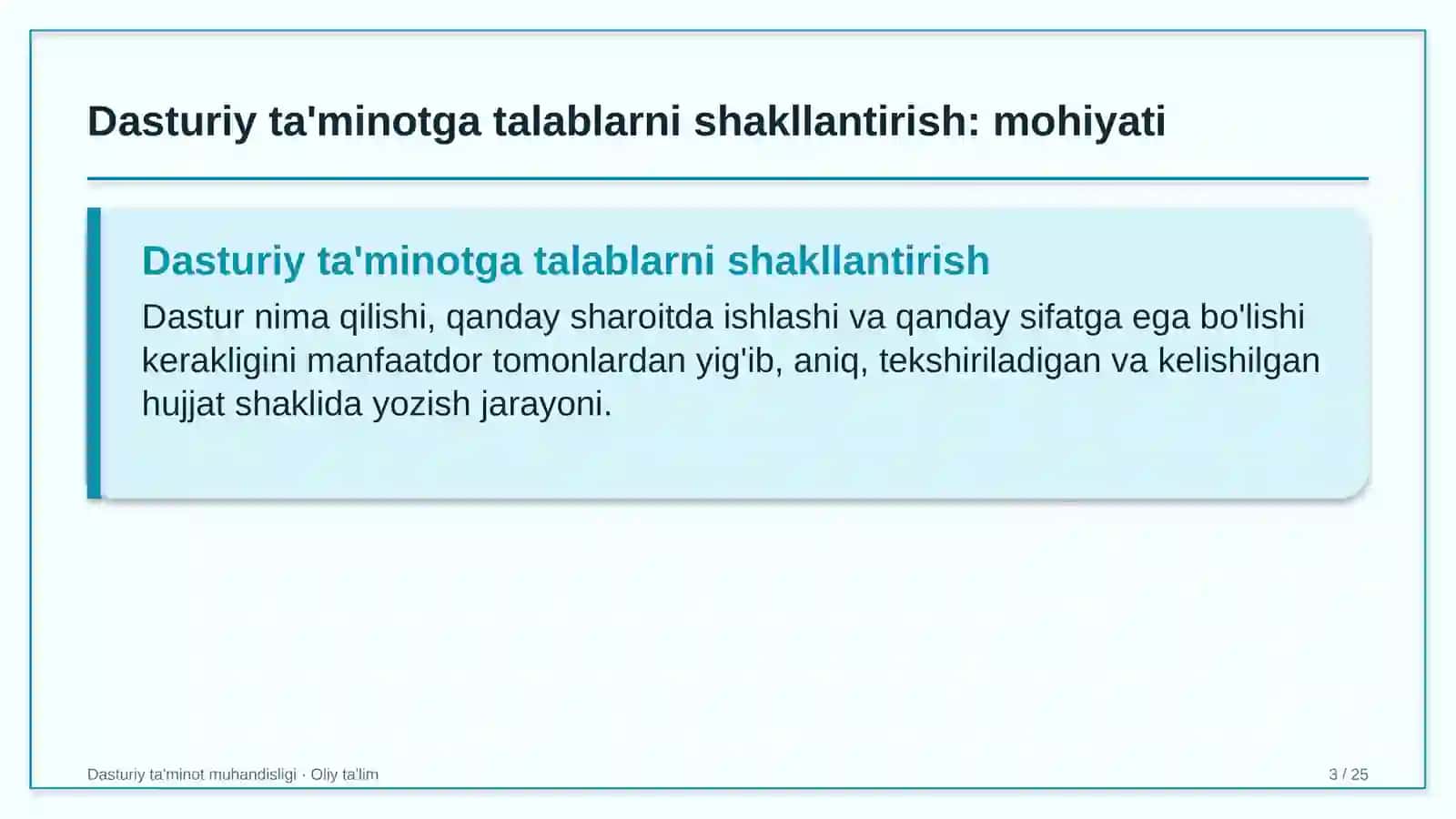 yuk tashish kompaniyalarida dasturiy ta'minotga talablarni shakllantirish 2099 3