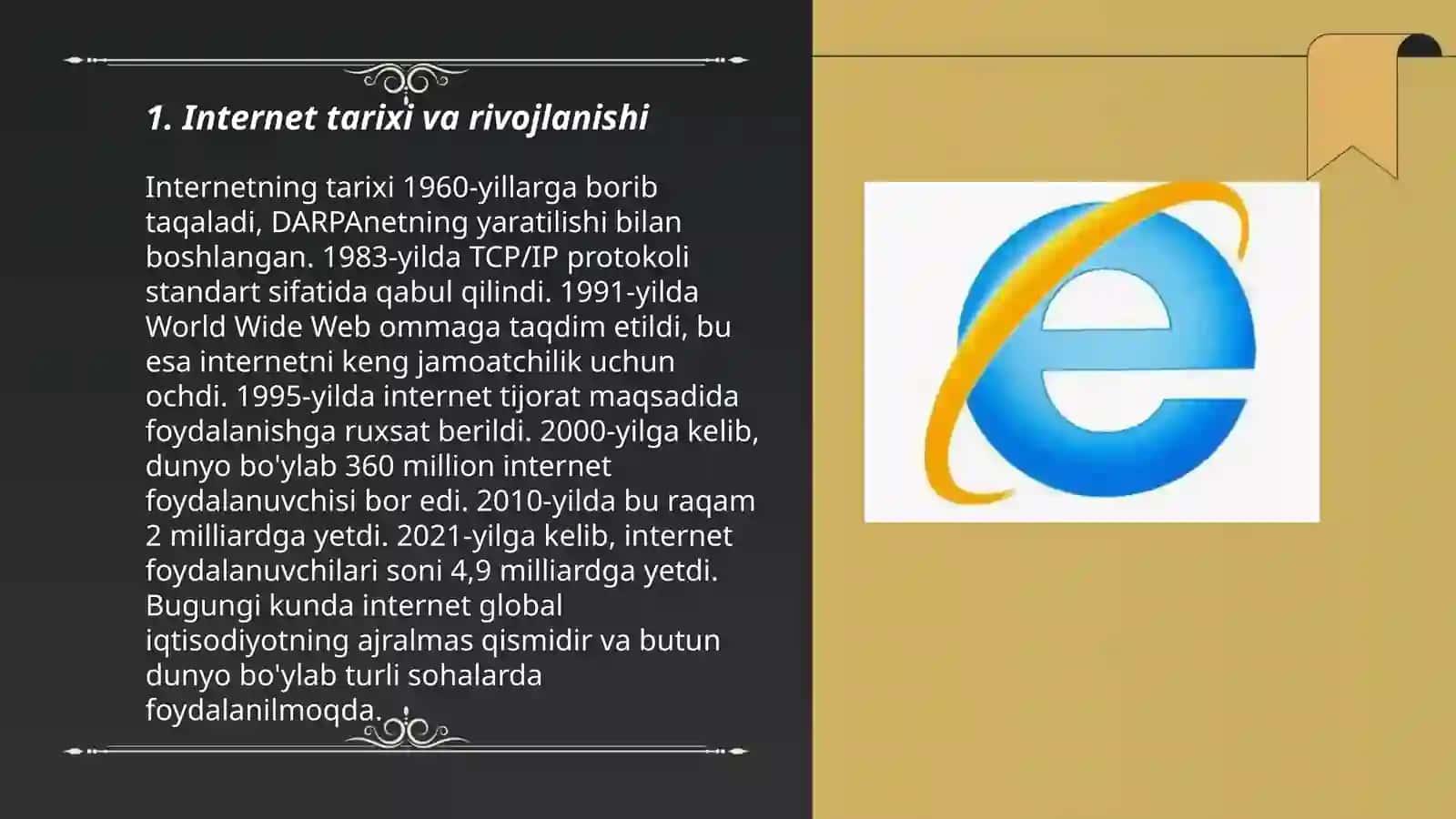 Internet Tarixi va Rivojlanishi 3
